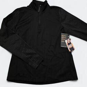 Avia Brushed 1/4 Zip Top Womens Size S (4-6)